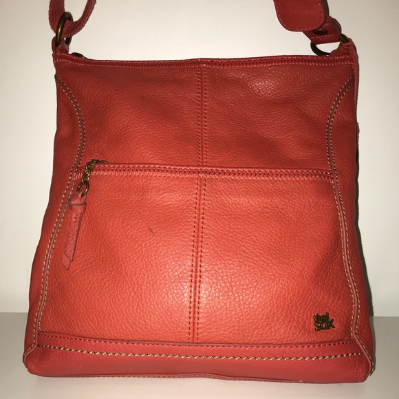 the Sak Peach Leather Bag - Picture 1 of 6